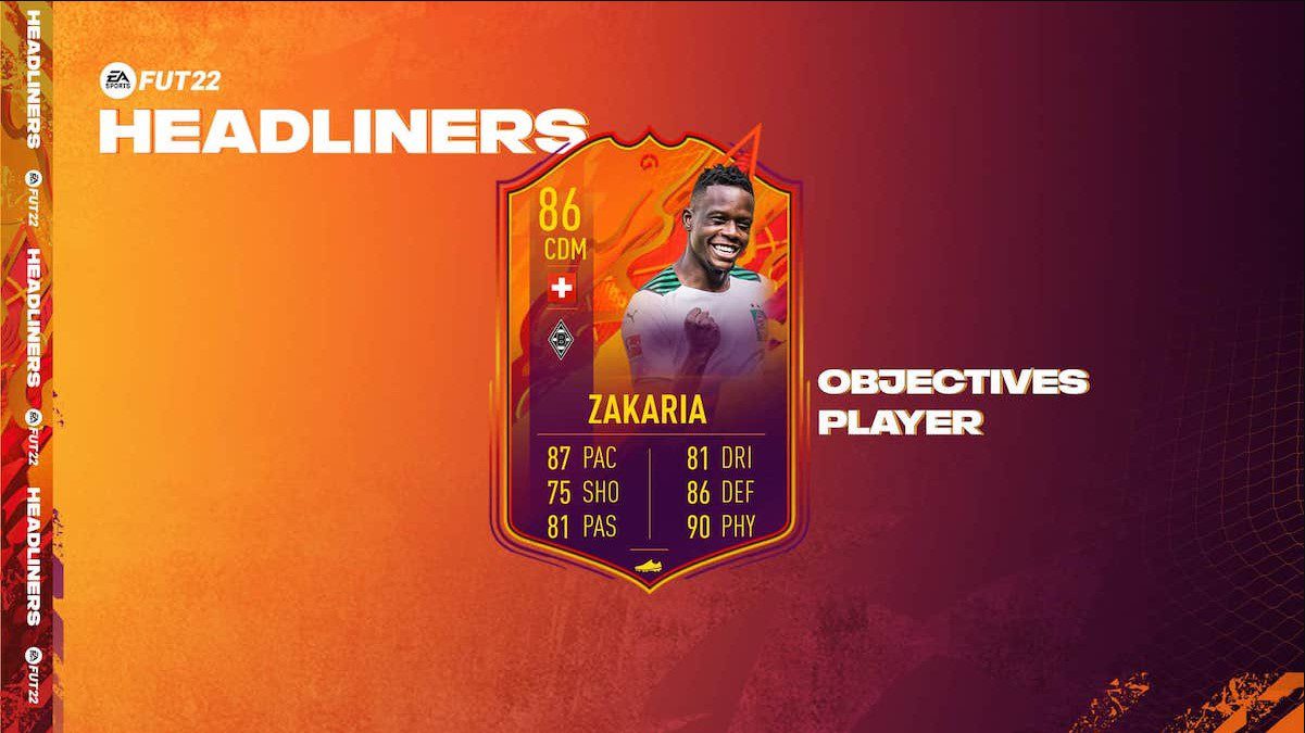 How to Complete Headliners Denis Zakaria Objectives in FIFA 22