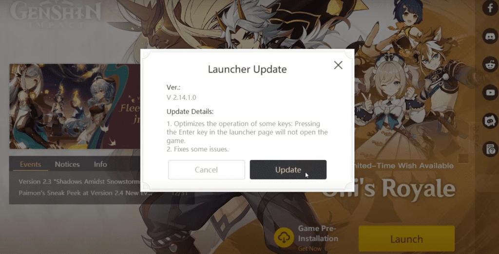genshin impact update 2.4.0
