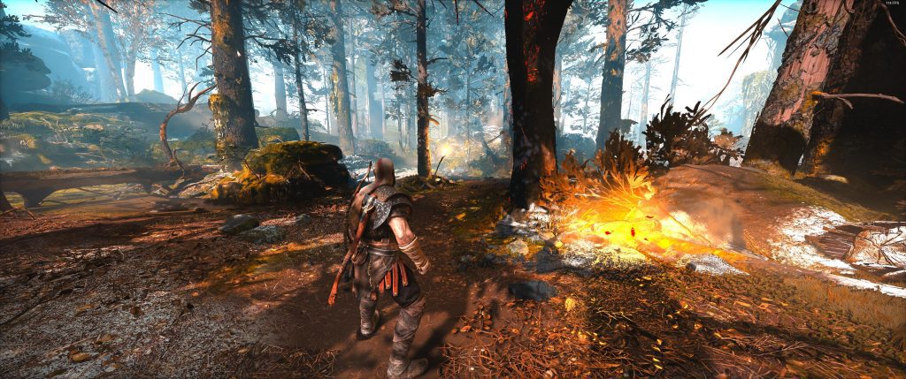 god of war 110 fov