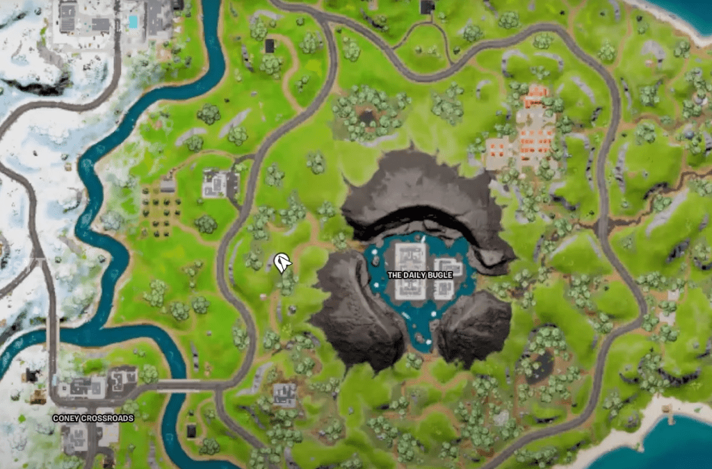 Fortnite Week 6 tall grass location