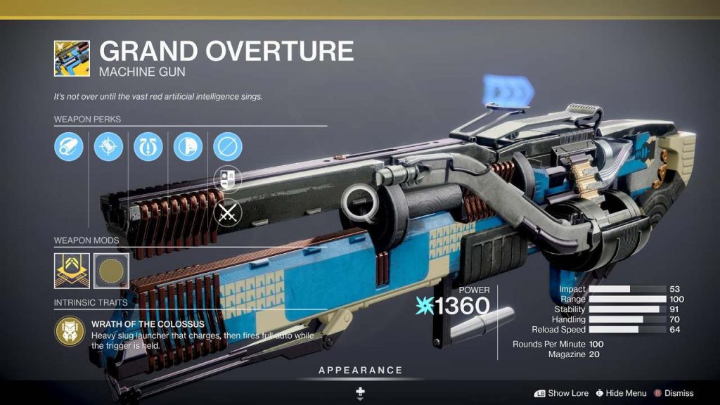 Destiny 2 Witch Queen How To Get The Grand Overture