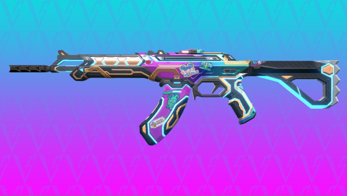 Glitchpop Vandal Skin in Valorant