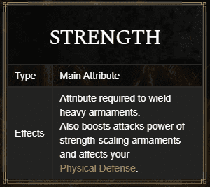 Elden Ring Strength Attribute