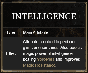 Elden Ring Intelligence Attribute