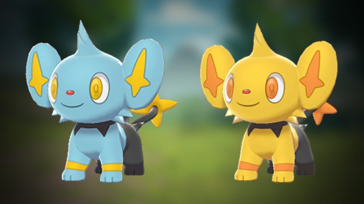 Shiny Pokemon color difference