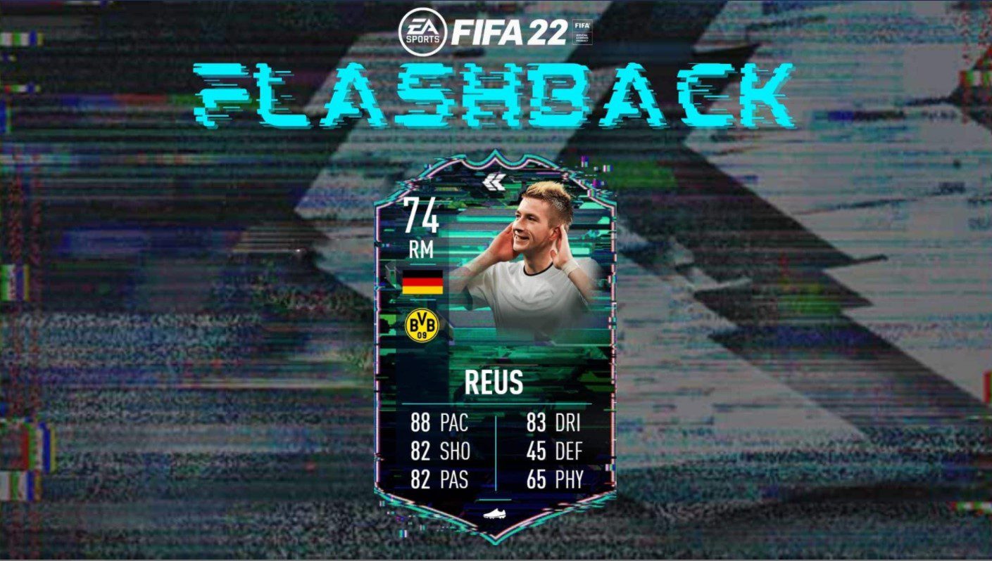 FIFA 22: Marco Reus Flashback SBC 1 Marco Reus Flashback SBC In FIFA 22