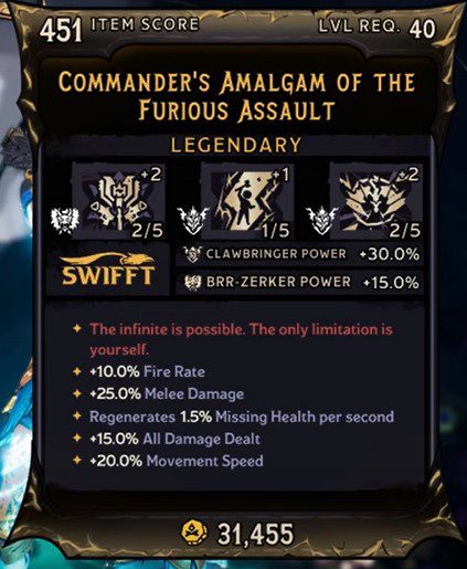 Amalgam Legendary Armor Guide: Tiny Tina's Wonderlands