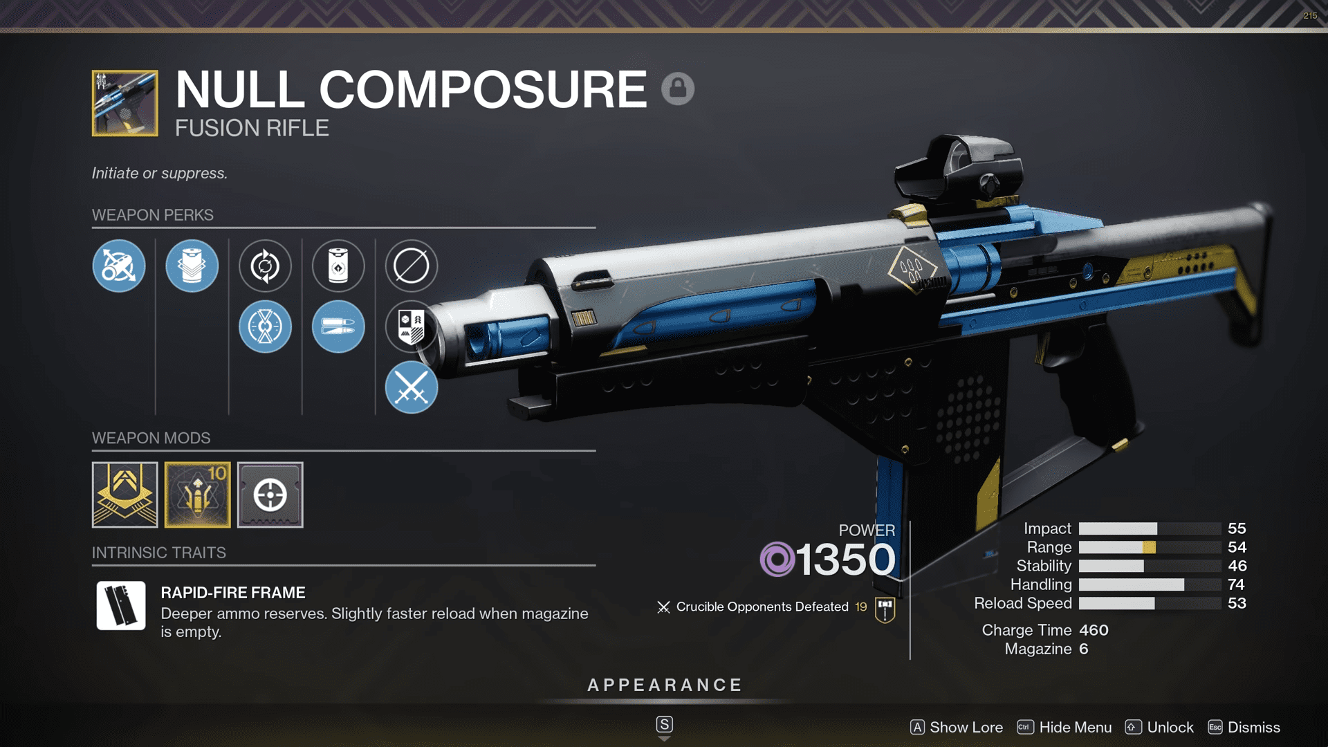 Null Composure - Destiny 2 Fusion Rifles Tier List