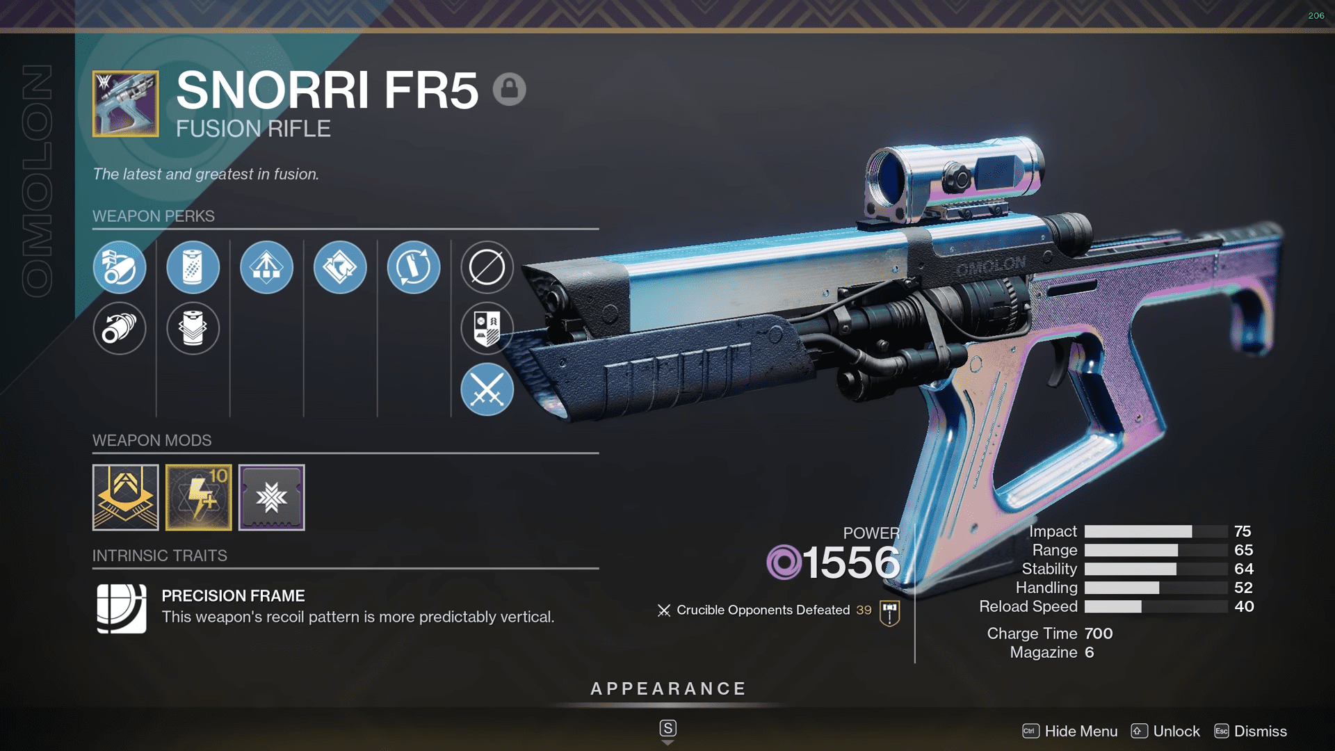 Snorri FR5 - Destiny 2 Fusion Rifles Tier List