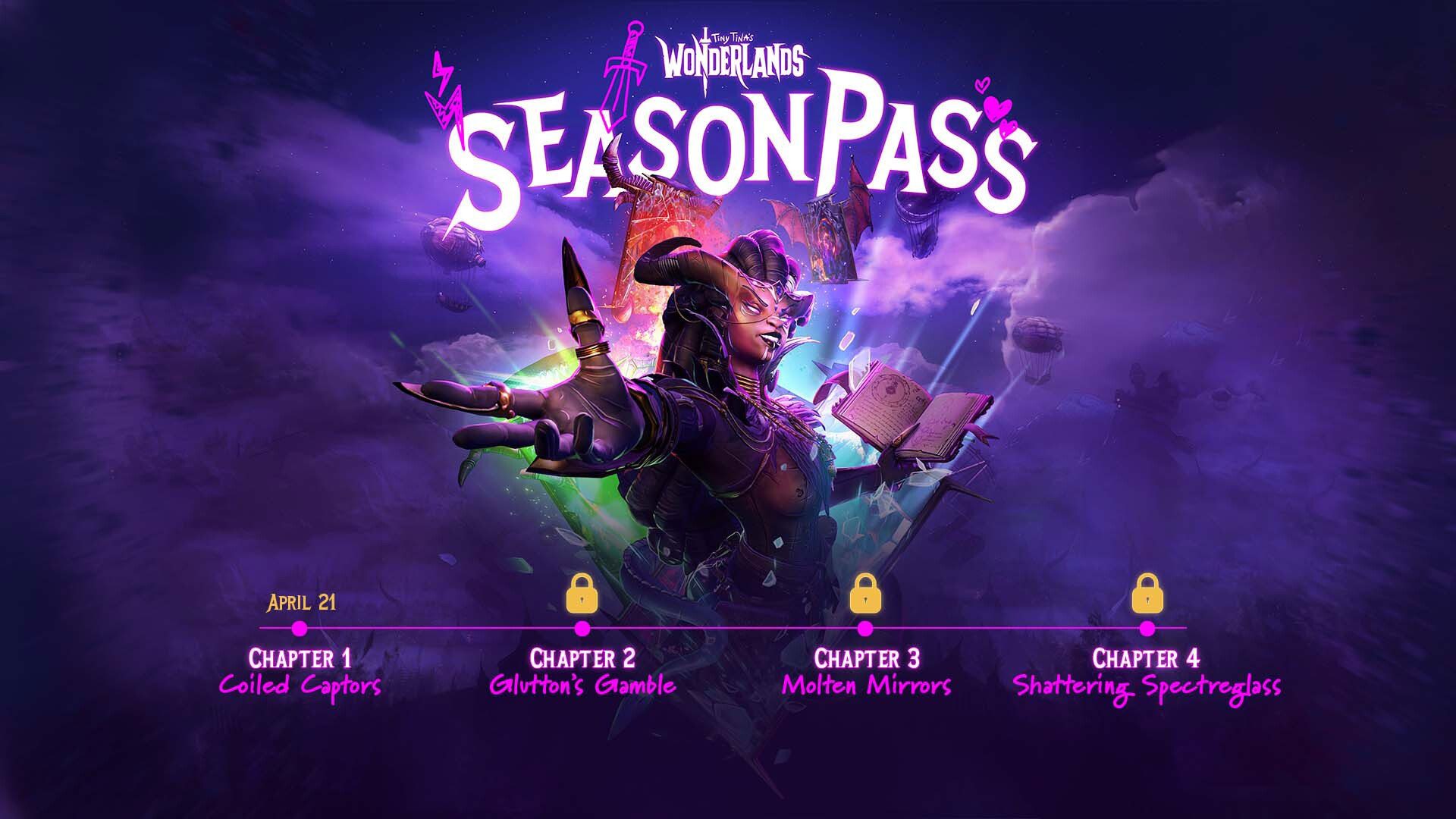 Tiny Tina's Wonderlands Coiled Captors Season Pass (Release Date, Information & More!)