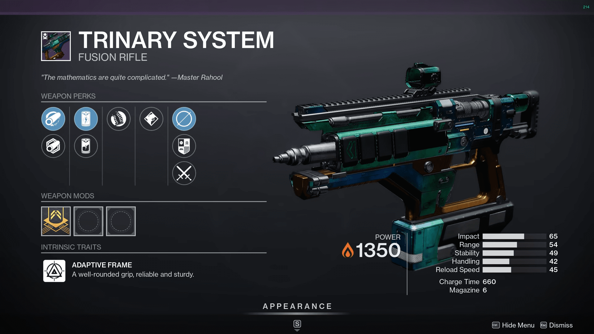 Trinary System - Destiny 2 Fusion Rifles Tier List