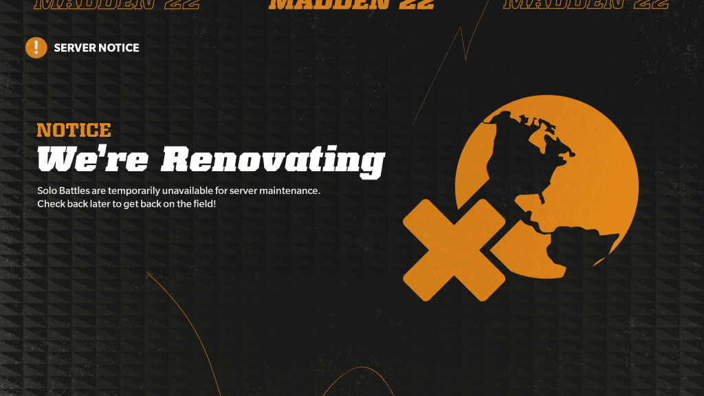 Madden NFL 22 Server Down