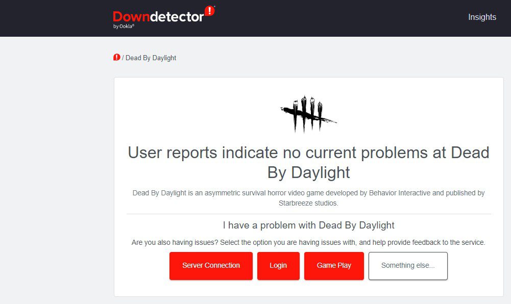 Is Dead By Daylight Down? How to Check DBD Server Status