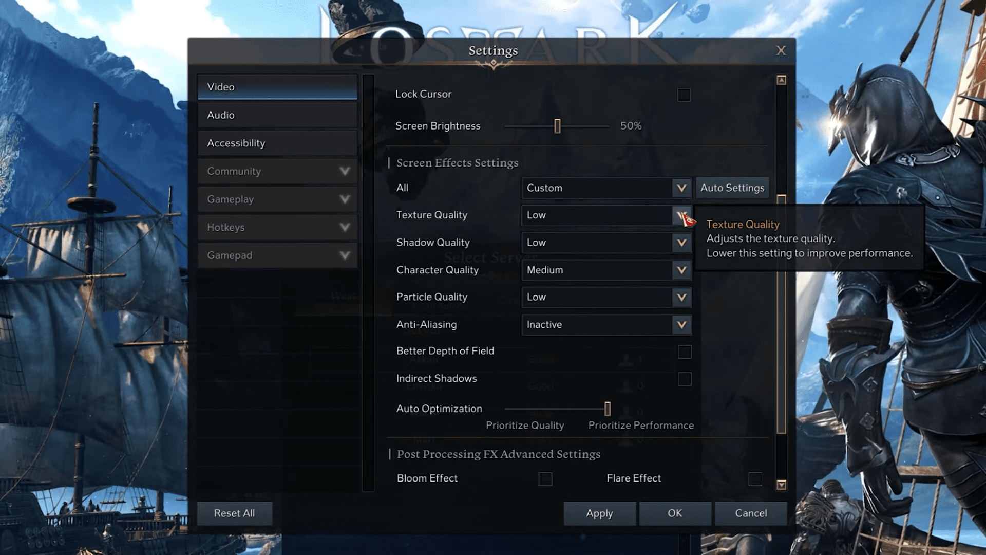 Lost Ark Medium Graphics Settings