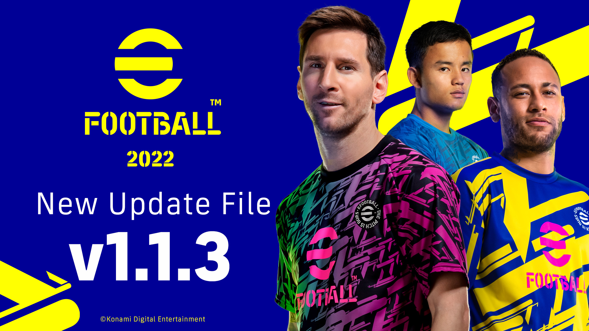 eFootball 2022 Mobile Update 1.1.3 Patch Notes