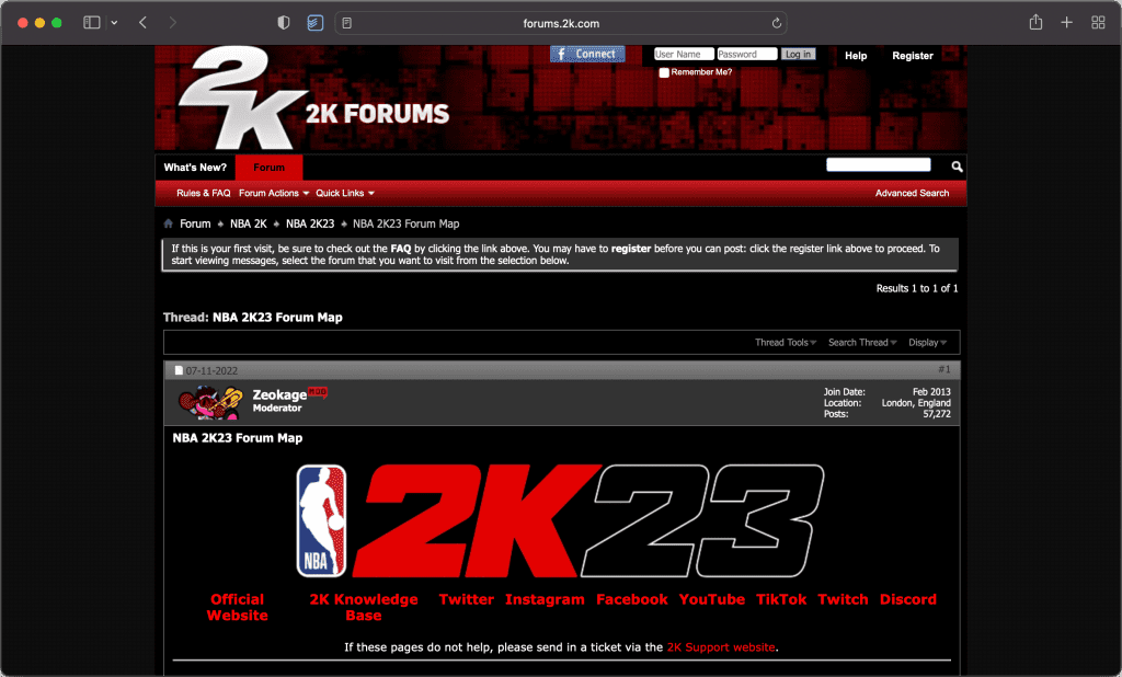 NBA 2K23 Support Forums