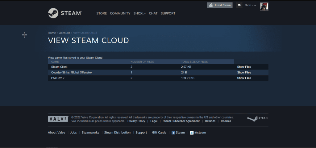 View Steam Cloud Save Files