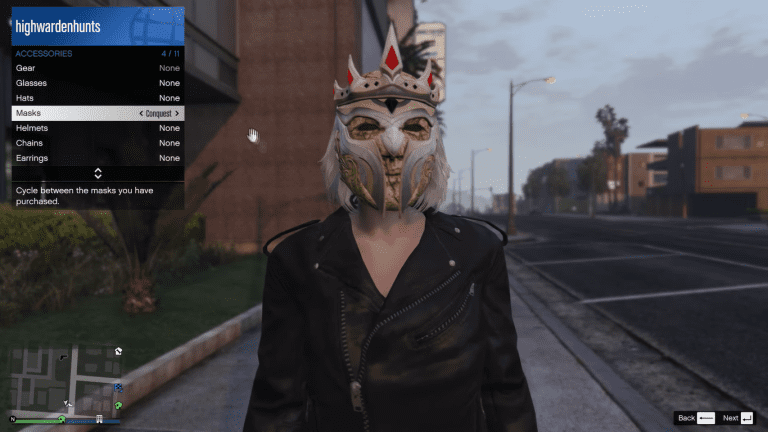 Conquest Mask GTA Online