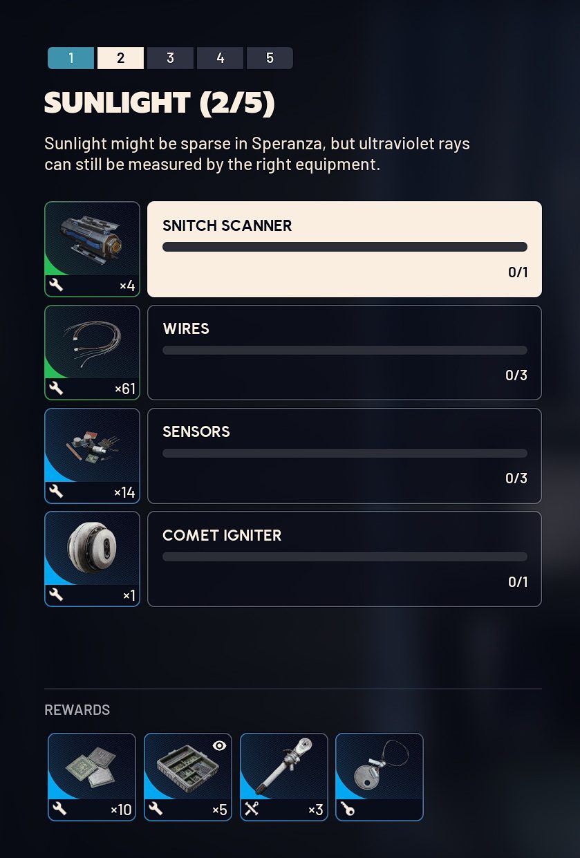 ARC Raiders Weather Monitor System Stage 2 hand-ins