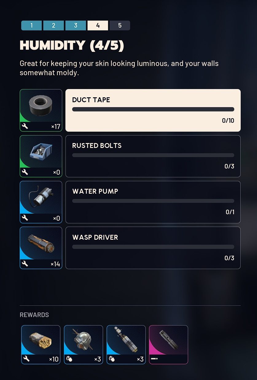 ARC Raiders Weather Monitor System Stage 4 items