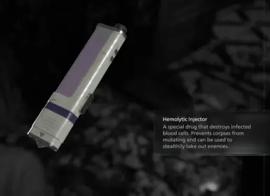 Infinite Hemolytic Injector Uses for Resident Evil Requiem