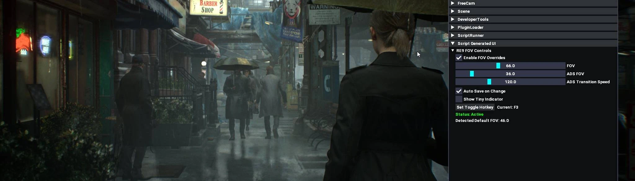 FOV Controls (Includes ADS and Hotkey Toggle) for Resident Evil Requiem