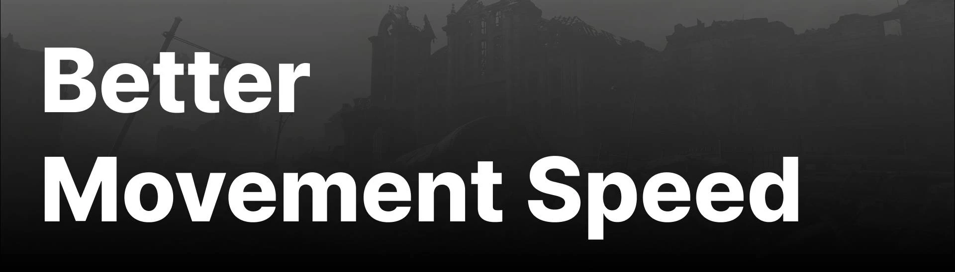 Better Movement Speed for Resident Evil Requiem